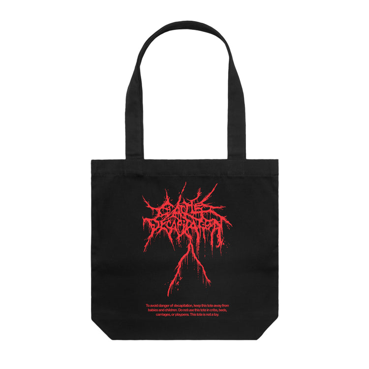 Cattle Decapitation "We're All Gonna Die" Tote Bag