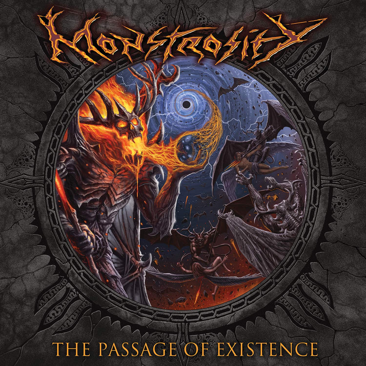 Monstrosity "The Passage of Existence (Fire Splatter Vinyl)" 12"