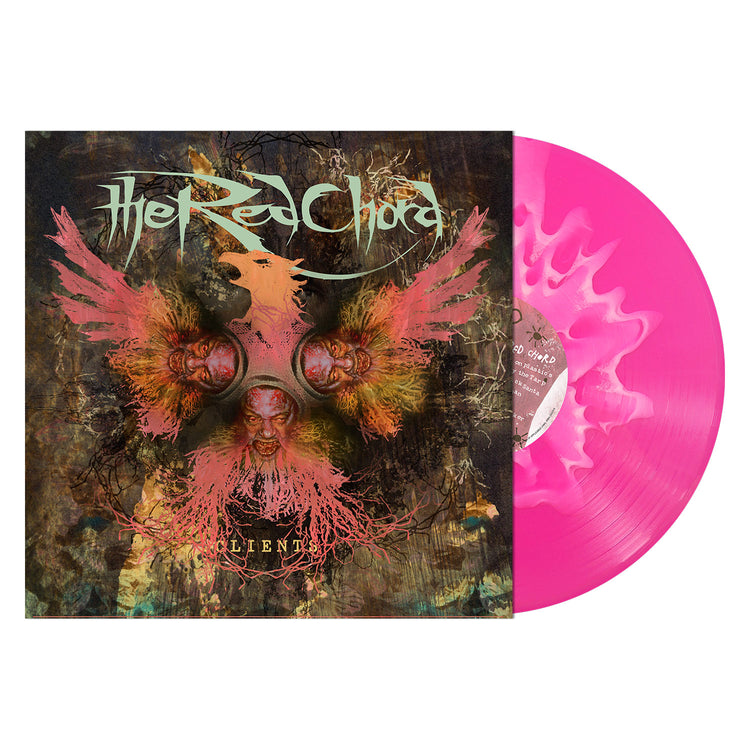 The Red Chord "Clients (Neon Pink / White Color-in-Color Vinyl)" 12"