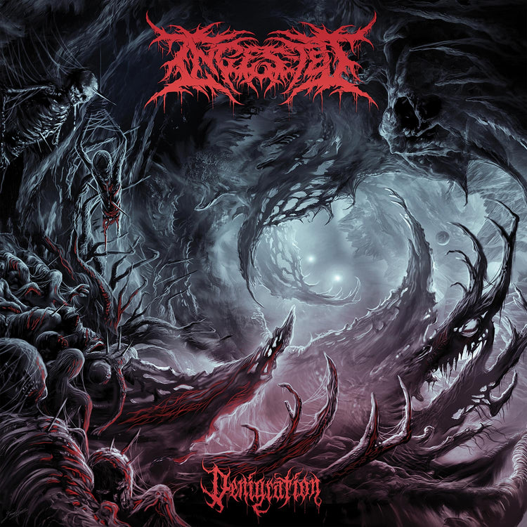 Ingested "Denigration (Hot Pink & Purple Smoke Vinyl)" 12"