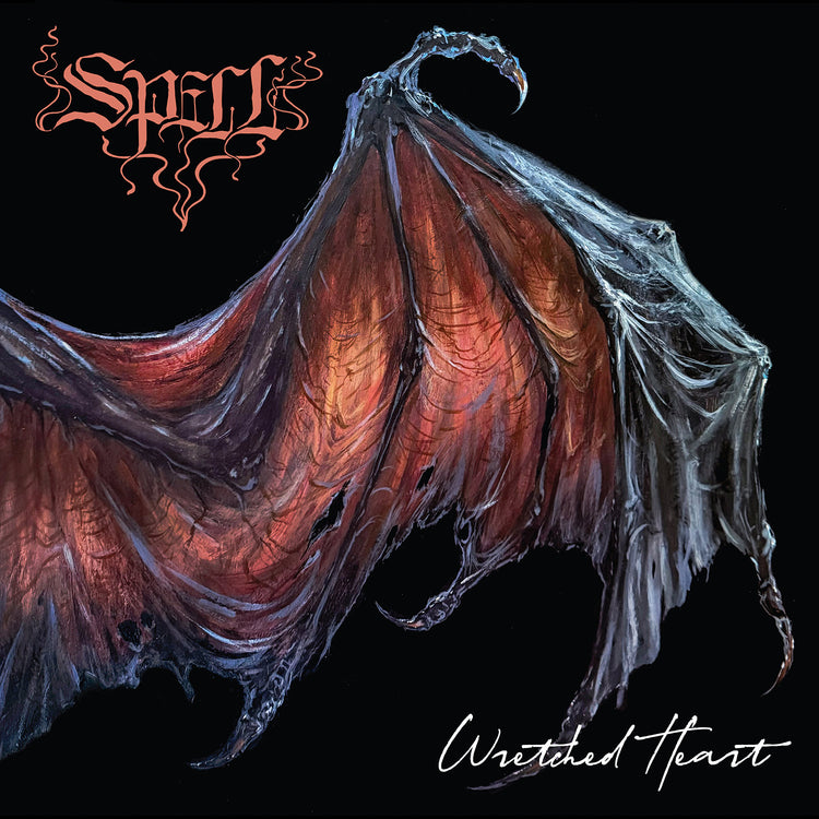 Spell "Wretched Heart (Transparent Red & Blue Marbled Vinyl)" 12"