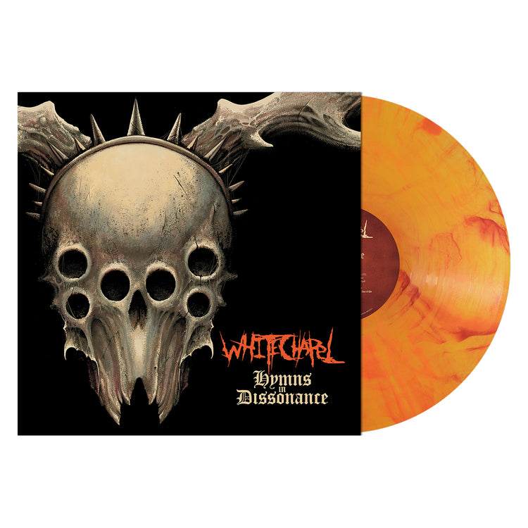 Whitechapel "Hymns in Dissonance (Orange / Red Marbled Vinyl)" 12"