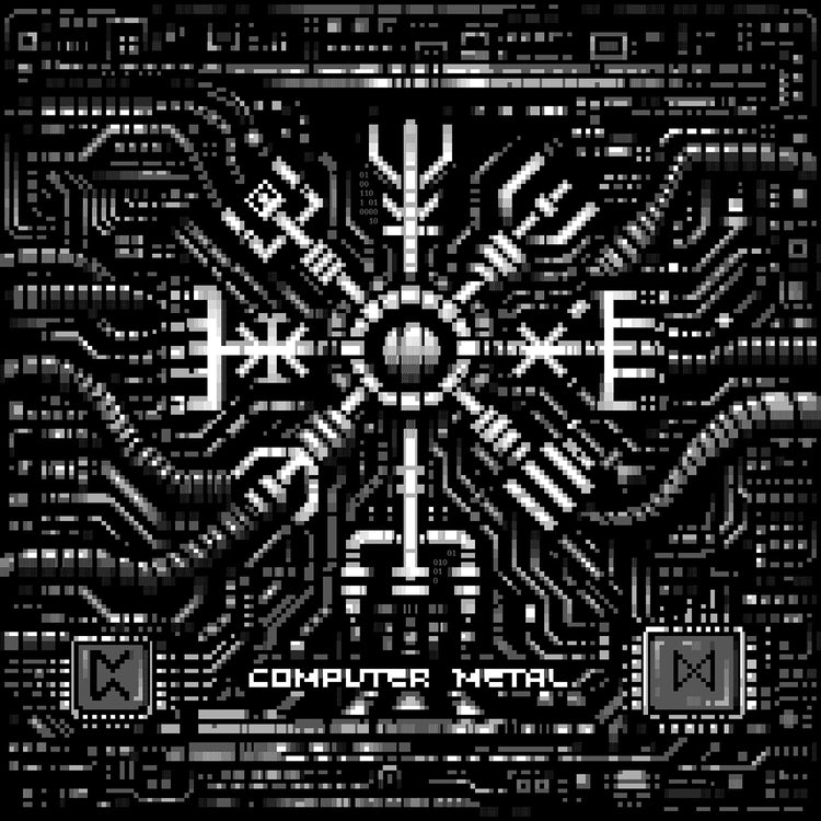 MASTER BOOT RECORD "COMPUTER METAL (Electric Blue Smoke Vinyl)" 12"