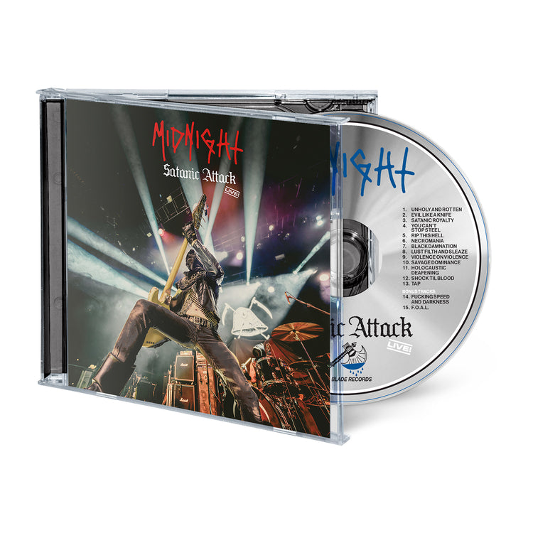 Midnight "Satanic Attack Live!" CD