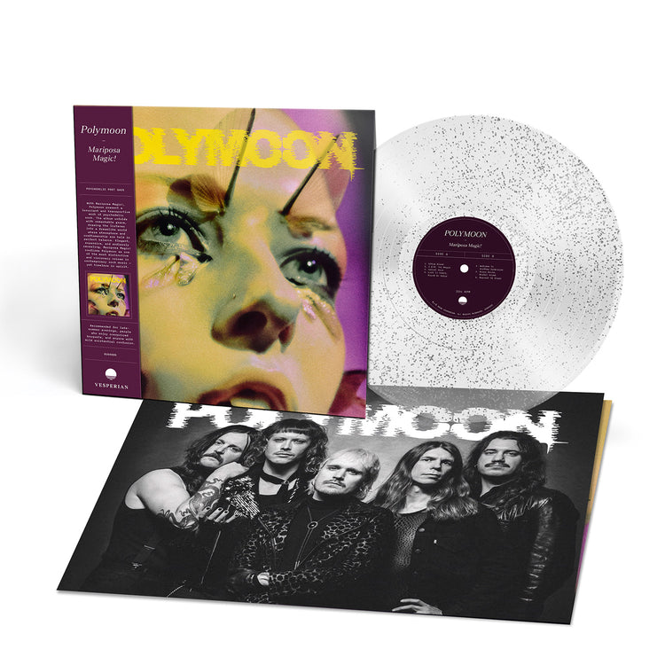 Polymoon "Mariposa Magic! (Clear Glitter Vinyl)" 12"
