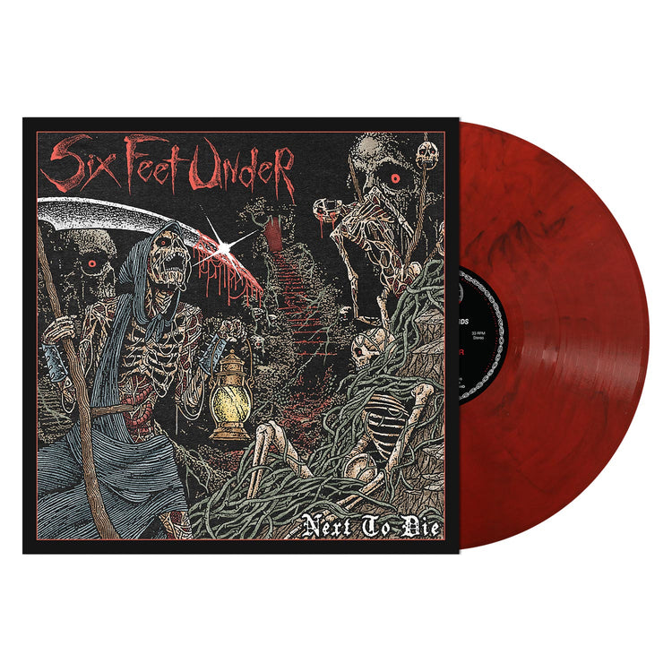 Six Feet Under "Next to Die (Red w/ Black Smoke Vinyl)" 12"