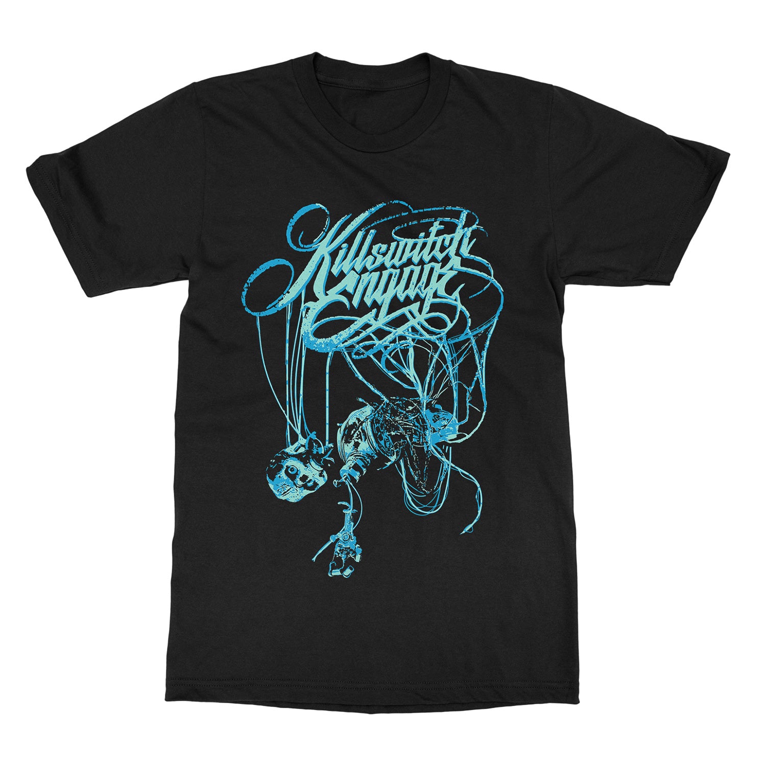 KILLSWITCH ENGAGE ヘビメタ Tシャツ Vintage KILLSWITCH ENGAGE black metal shirt t-shirt men's
