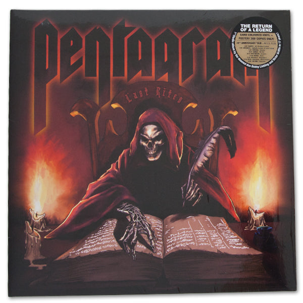 Pentagram "Last Rites (IMPORT - Sand)" 12"