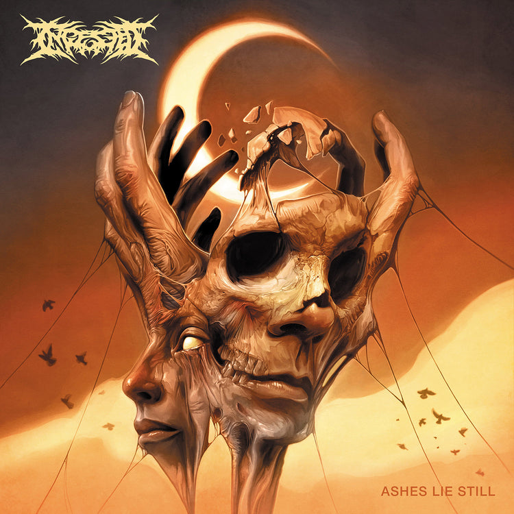 Ingested "Ashes Lie Still (Peach Marbled Vinyl)" 12"