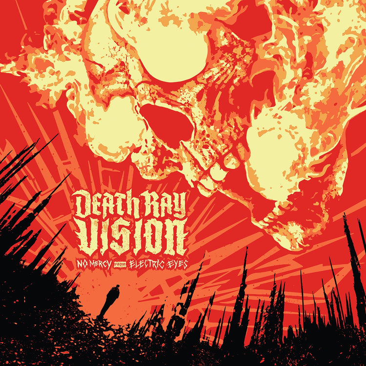 Death Ray Vision "No Mercy from Electric Eyes (Black in Red Vinyl)" 12"