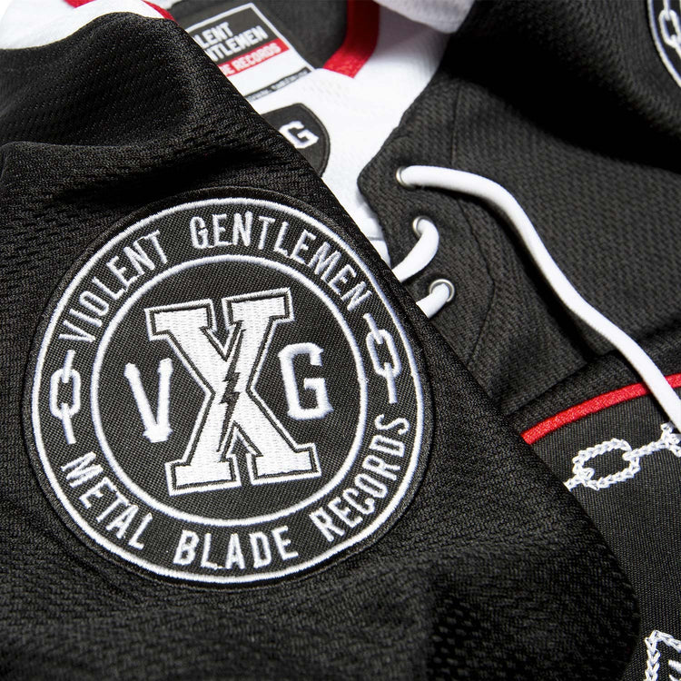 Metal Blade Records "Axe Logo Hockey Jersey" Hockey Jersey