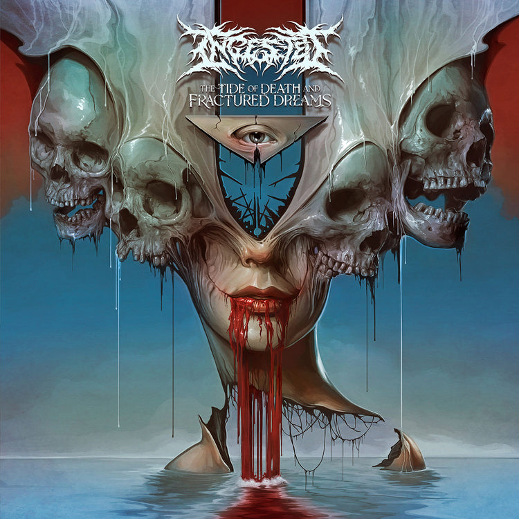 Ingested "The Tide of Death and Fractured Dreams (Pulverised Viridian Vinyl)" 12"