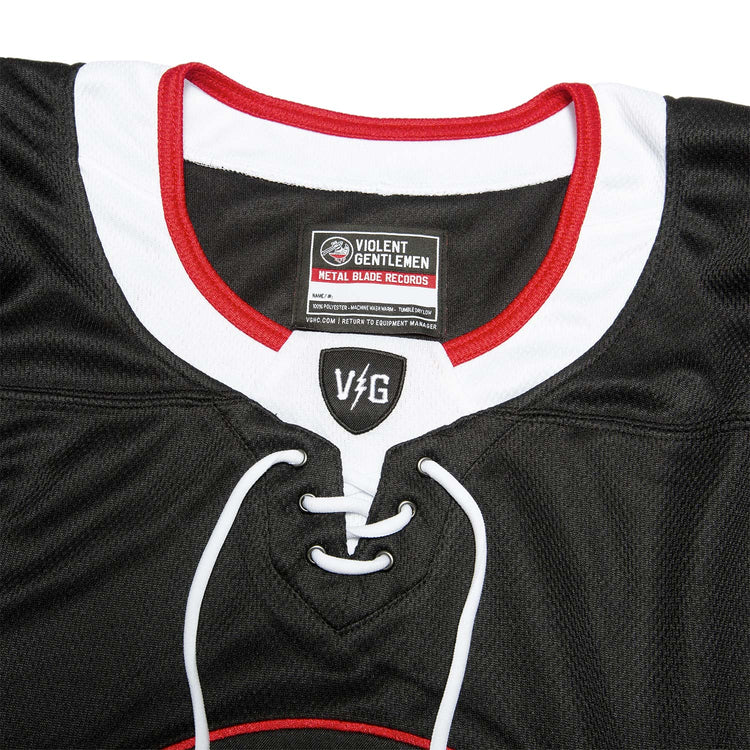Metal Blade Records "Axe Logo Hockey Jersey" Hockey Jersey