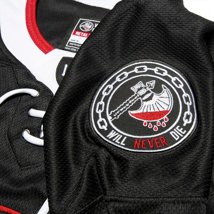 Metal Blade Records "Axe Logo Hockey Jersey" Hockey Jersey