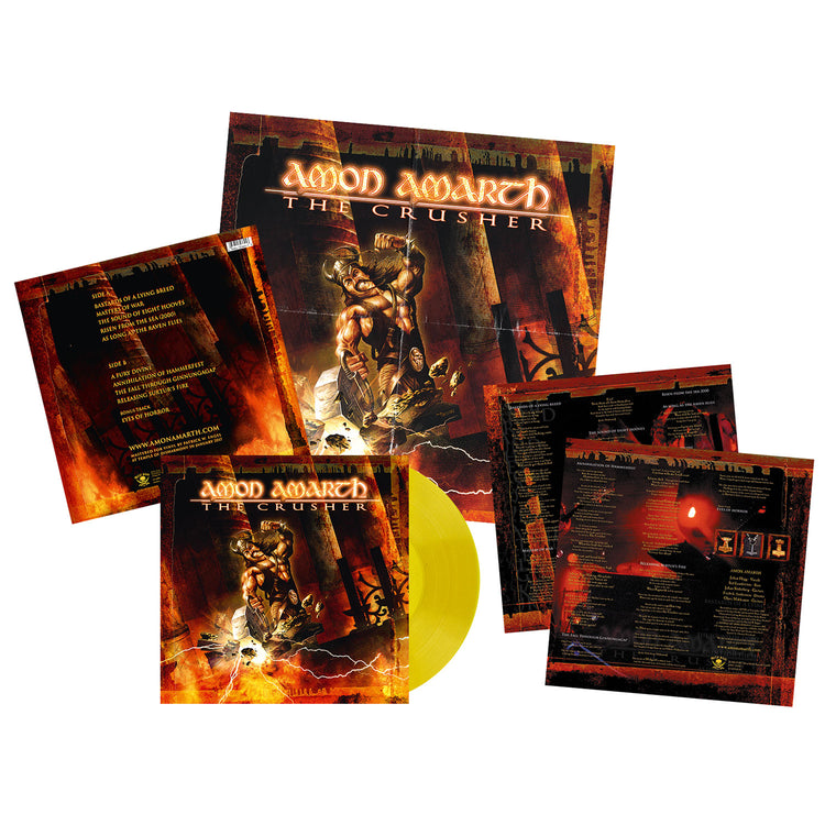 Amon Amarth "The Crusher (Yellow Vinyl)" 12"