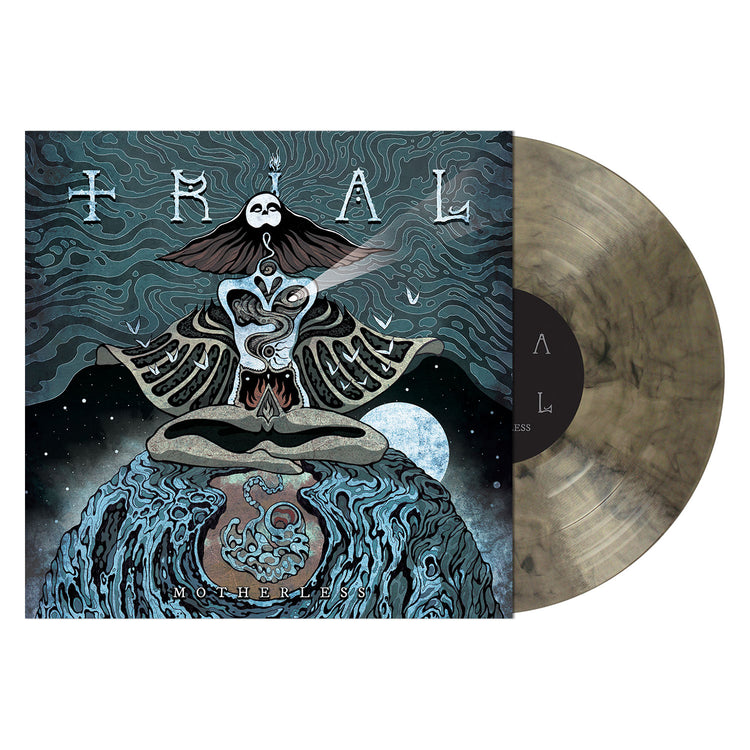 Trial (swe) "Motherless - Grey/Beige Marbled" 12"