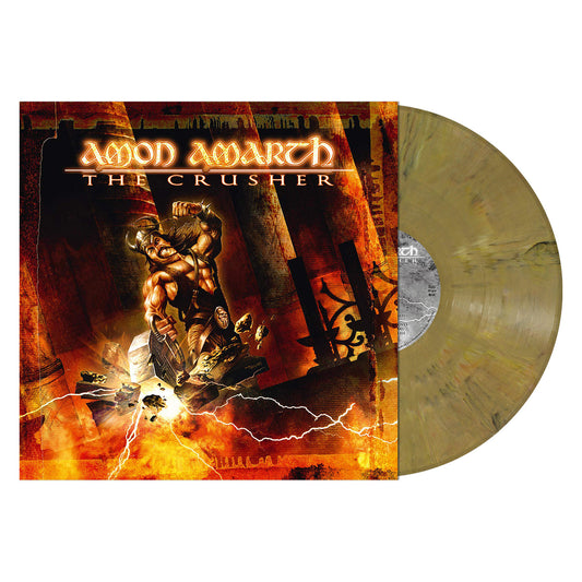 Amon Amarth "The Crusher (Brown Beige Marbled Vinyl)" 12"