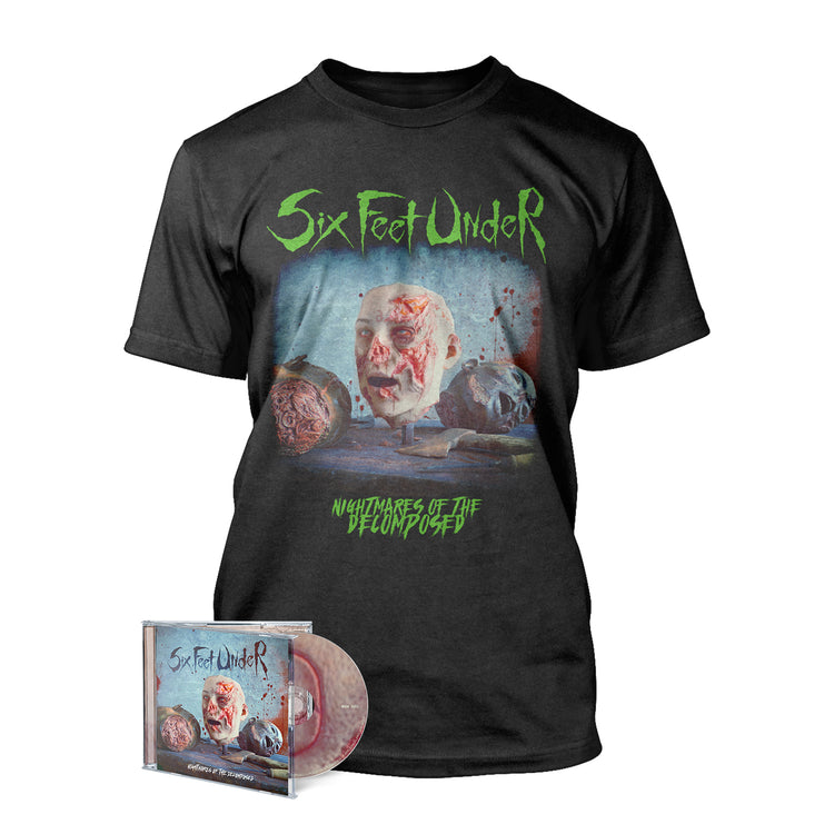 Six Feet Under "Nightmares of the Decomposed - CD Bundle" Bundle