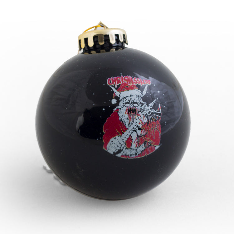 Metal Blade Records "Chrismassacre Christmas Ornament"