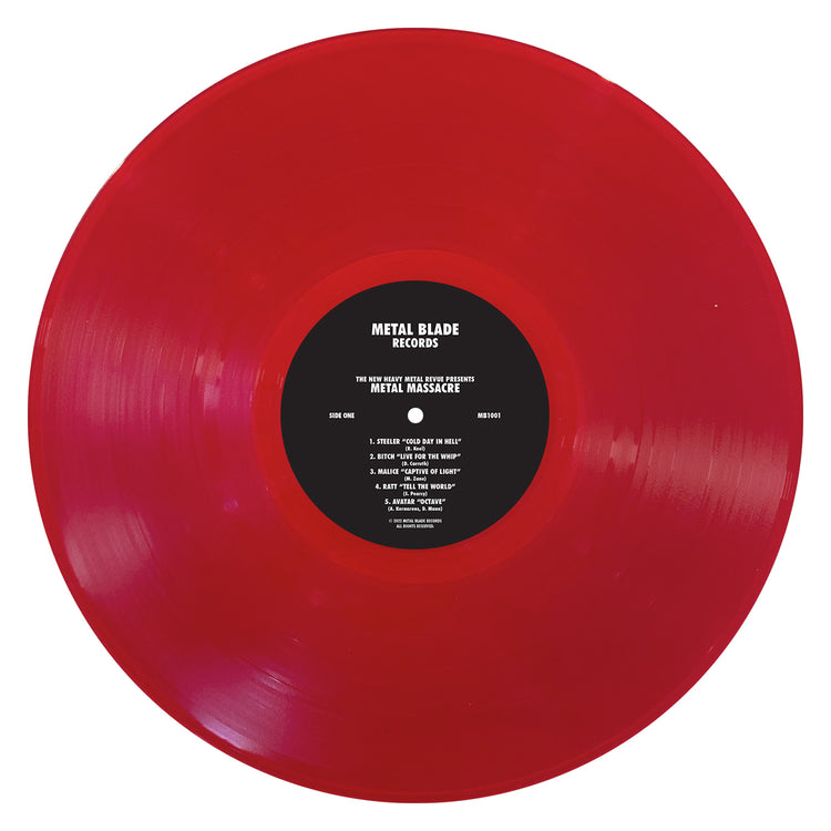 Various Artists "Metal Massacre (Ruby Red Vinyl)" 12"