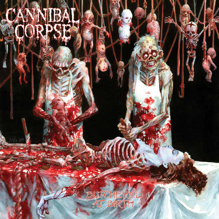 Cannibal Corpse "Butchered at Birth (Sangria Vinyl)" 12"