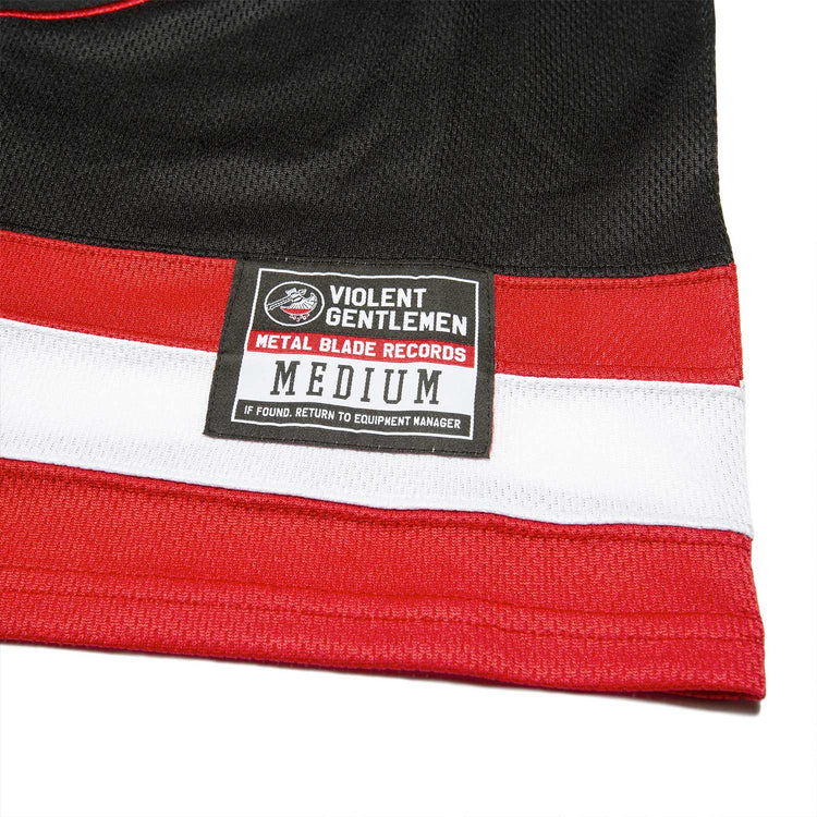 Metal Blade Records "Axe Logo Hockey Jersey" Hockey Jersey