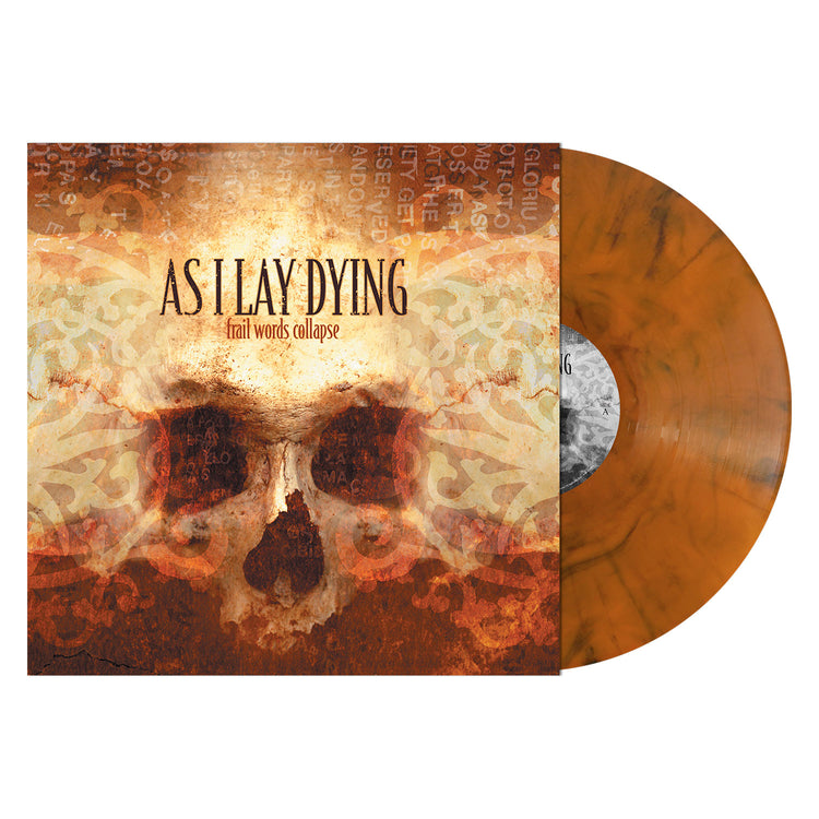 As I Lay Dying "Frail Words Collapse (Orange Smoke Vinyl)" 12"