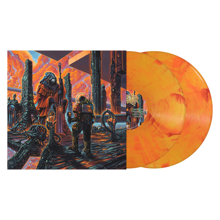 Cryptic Shift "Overspace & Supertime (Cloudscape Orange Vinyl)" 2x12"