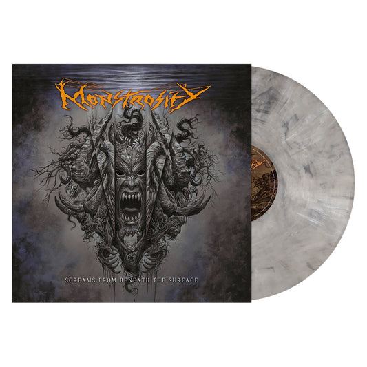 Monstrosity "Screams from Beneath the Surface (Gray Marbled Vinyl)" 12"