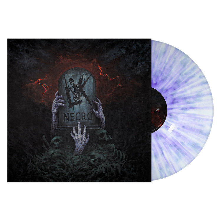 Lik "Necro (Violet w/ Purple Splatter Vinyl)" 12"