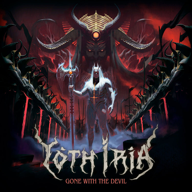 Yoth Iria "Gone with the Devil (Red / Electric Blue Melt Vinyl)" 12"