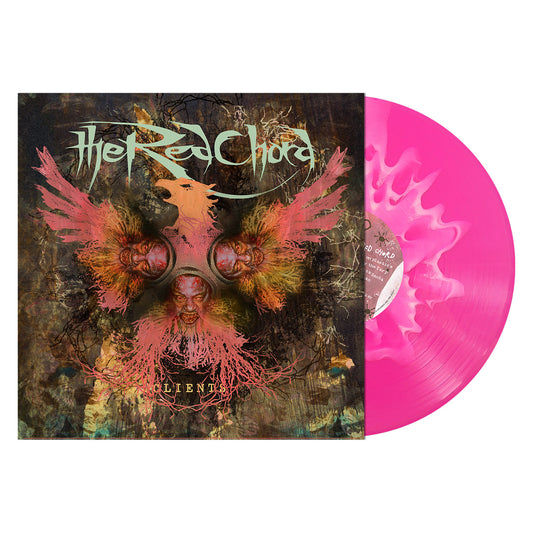 The Red Chord "Clients (Neon Pink / White Color-in-Color Vinyl)" 12"