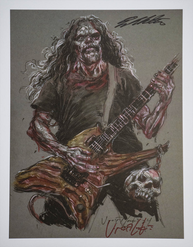 Erik Rutan "Vince Locke (Signed Print)" Print