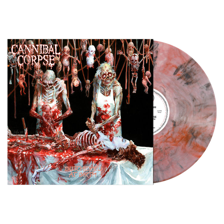 Cannibal Corpse "Butchered at Birth (Red / Black Smoke Vinyl)" 12"