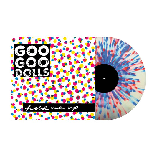 The Goo Goo Dolls "Hold Me Up (Clear w/ Blue & Red Splatter Vinyl)" 12"