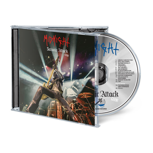 Midnight "Satanic Attack Live!" CD