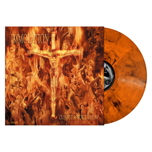Immolation "Close to a World Below (Fiery Orange Vinyl)" 12"