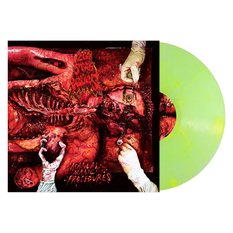 200 Stab Wounds "Manual Manic Procedures (Plutonium Green / Yellow Marbled Vinyl)" 12"