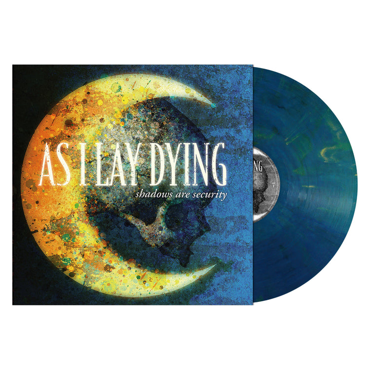 As I Lay Dying "Shadows Are Security (Gold Cobalt Shimmer Vinyl)" 12"