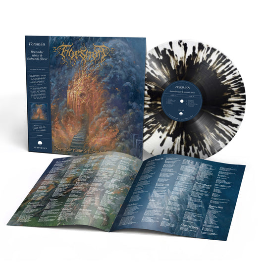 Forsmán "Brenndar Rústir & Fuðrandi Fjörur (Clear w/ Black Splatter Vinyl)" 12"