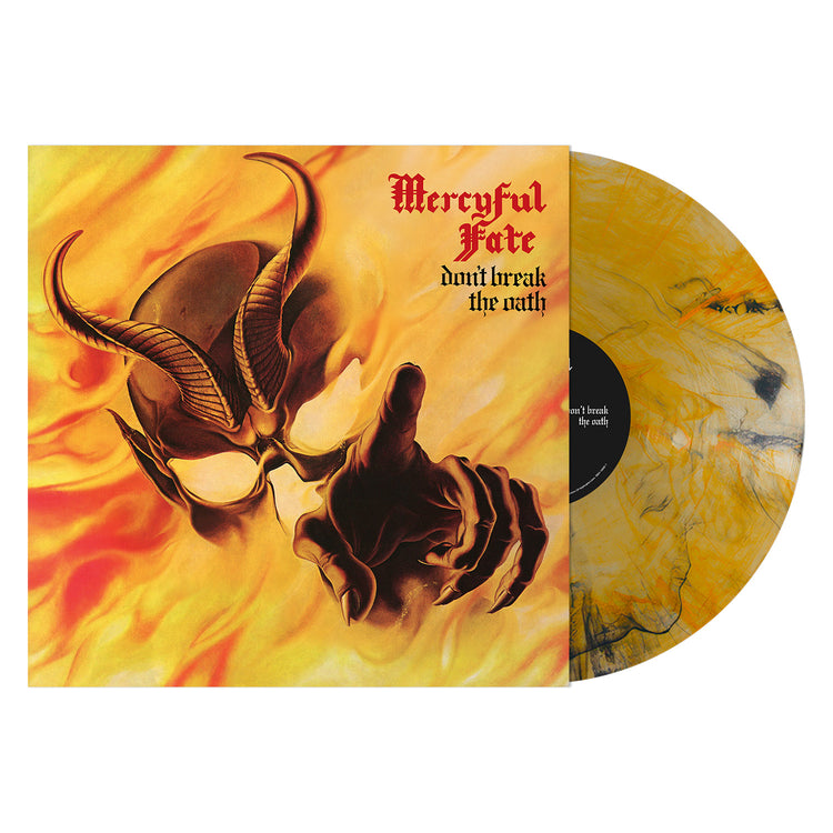 Mercyful Fate "Don't Break the Oath (Orange, Yellow & Black Smoke Vinyl)" 12"