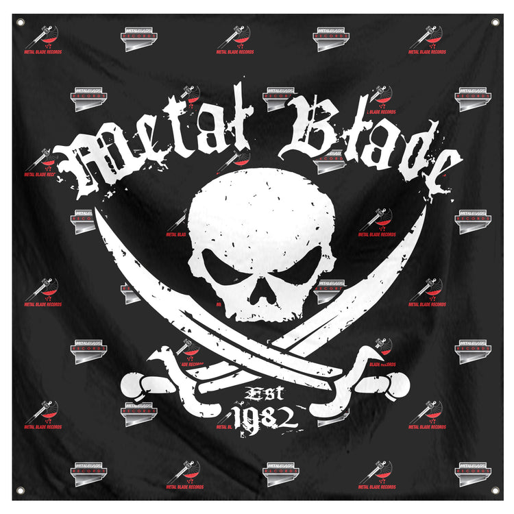 Metal Blade Records "Pirate Logo" Flag