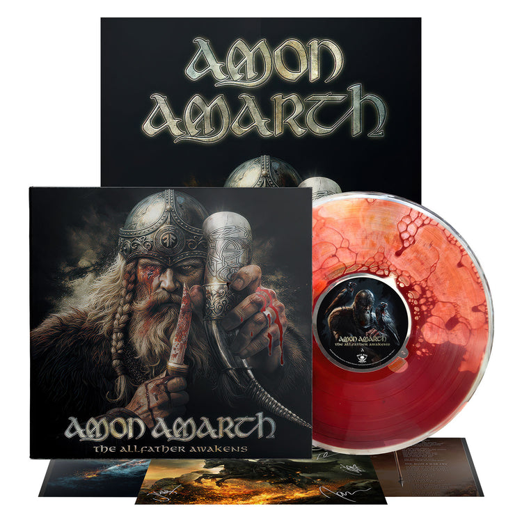 Amon Amarth "The Allfather Awakens (Blood-Filled Oden's Eye Liquid Vinyl)" 12"