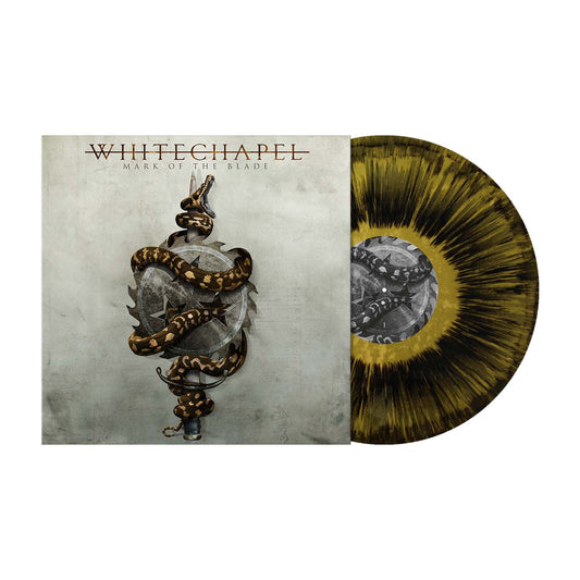 Whitechapel "Mark of the Blade (Metallic Gold w/ Black Dust Vinyl)" 12"