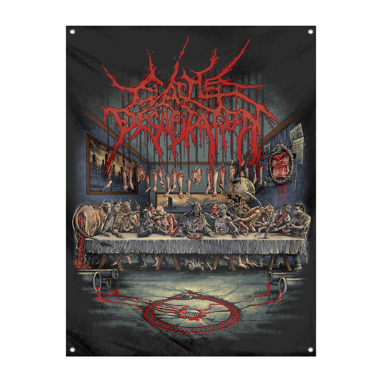 Cattle Decapitation "The Blast Supper" Flag