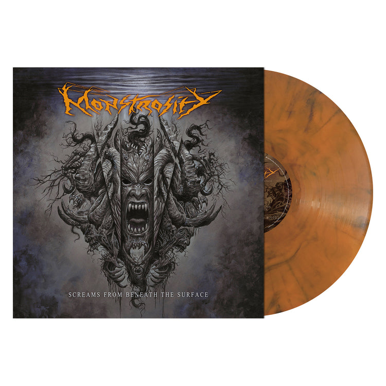 Monstrosity "Screams from Beneath the Surface (Orange Smoke Vinyl)" 12"