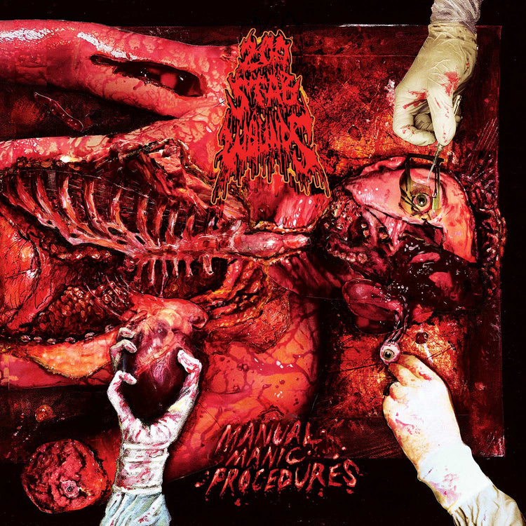 200 Stab Wounds "Manual Manic Procedures (Plutonium Green / Yellow Marbled Vinyl)" 12"