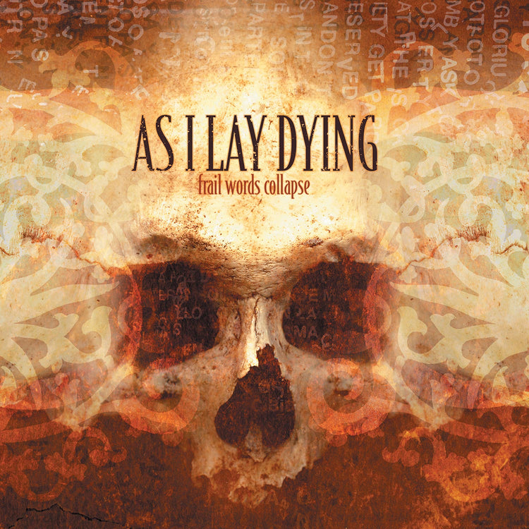 As I Lay Dying "Frail Words Collapse (Orange Smoke Vinyl)" 12"