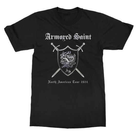 Armored Saint "2024 Silver Shield Tour" T-Shirt