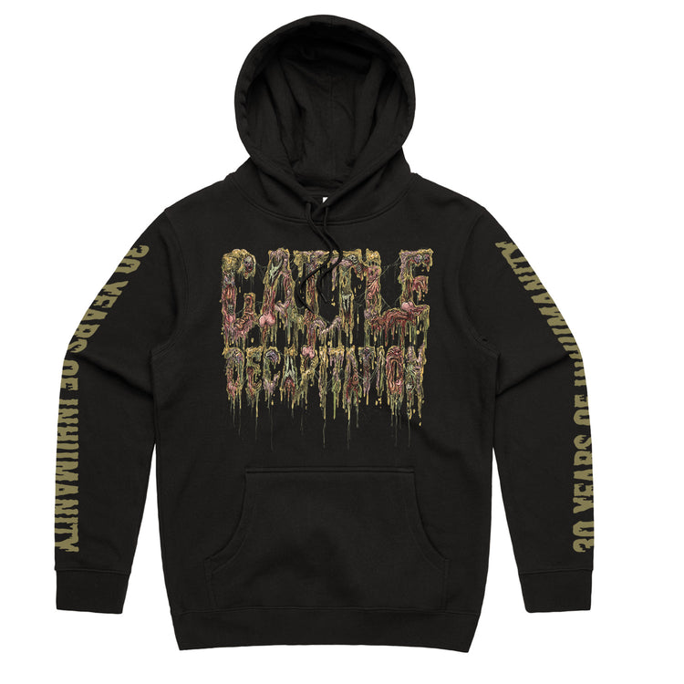 Cattle Decapitation "Dirty Thirty" Pullover Hoodie